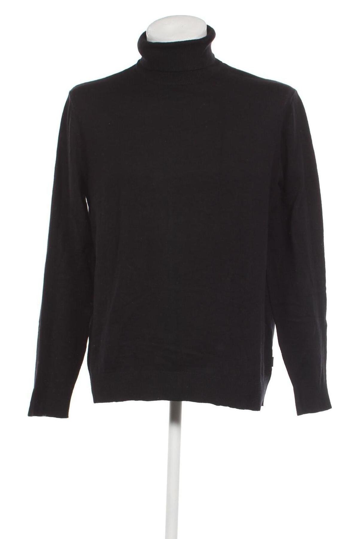 Мъжки пуловер Jack & Jones, Размер XXL, Цвят Черен, Цена 44,20 лв.