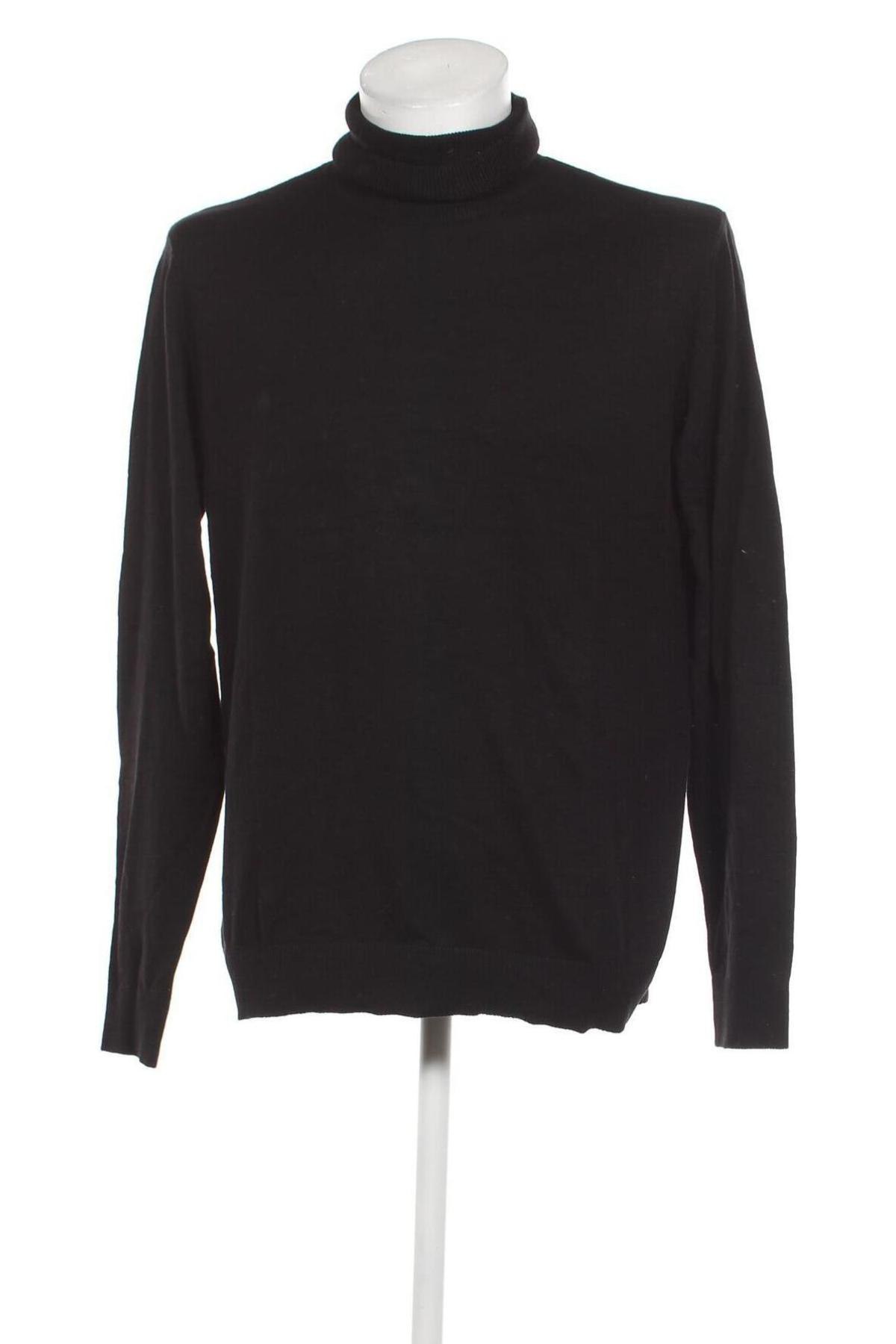 Мъжки пуловер Jack & Jones, Размер XL, Цвят Черен, Цена 44,20 лв.