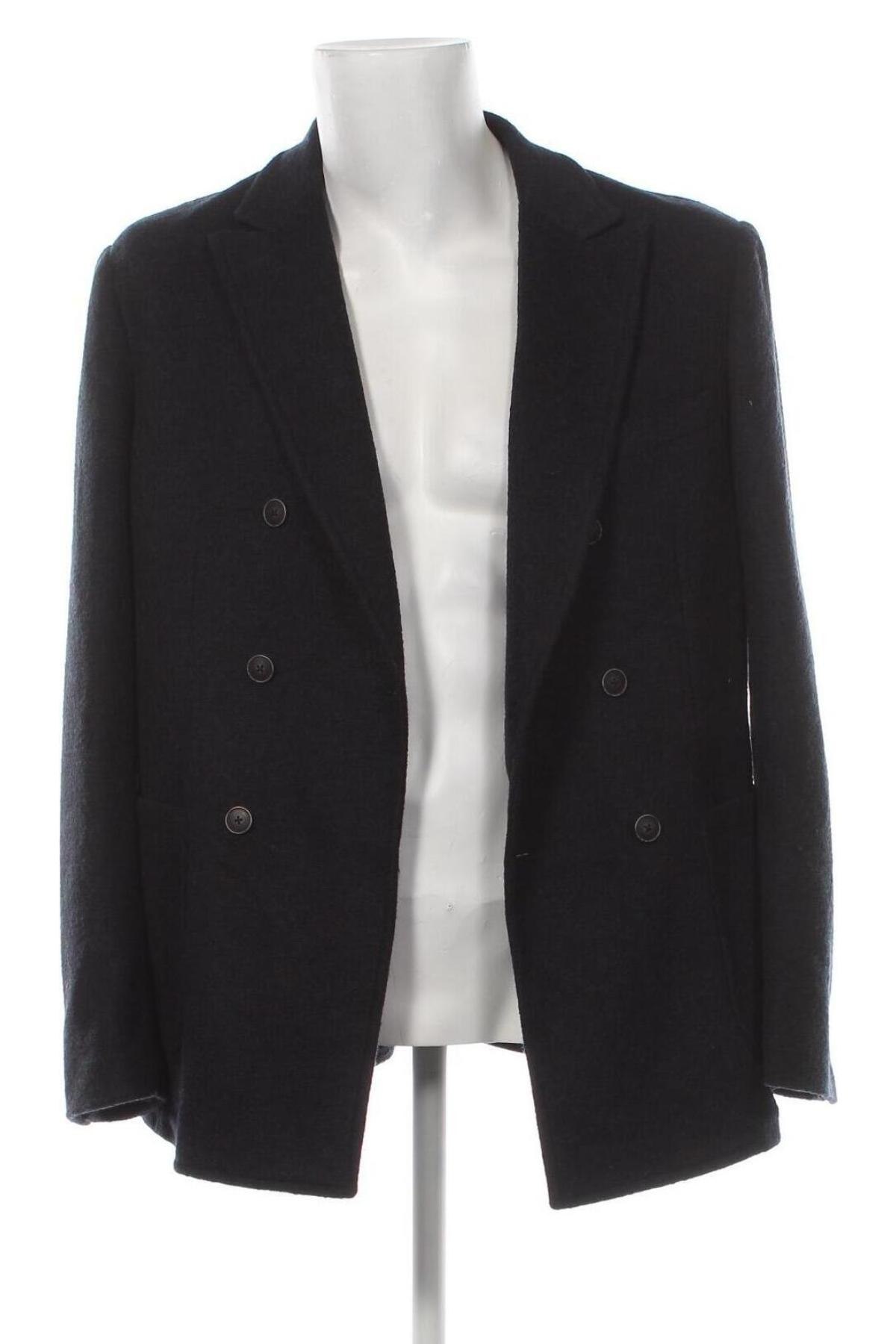 Ανδρικά παλτό Selected Homme, Μέγεθος L, Χρώμα Μπλέ, Τιμή 44,38 €