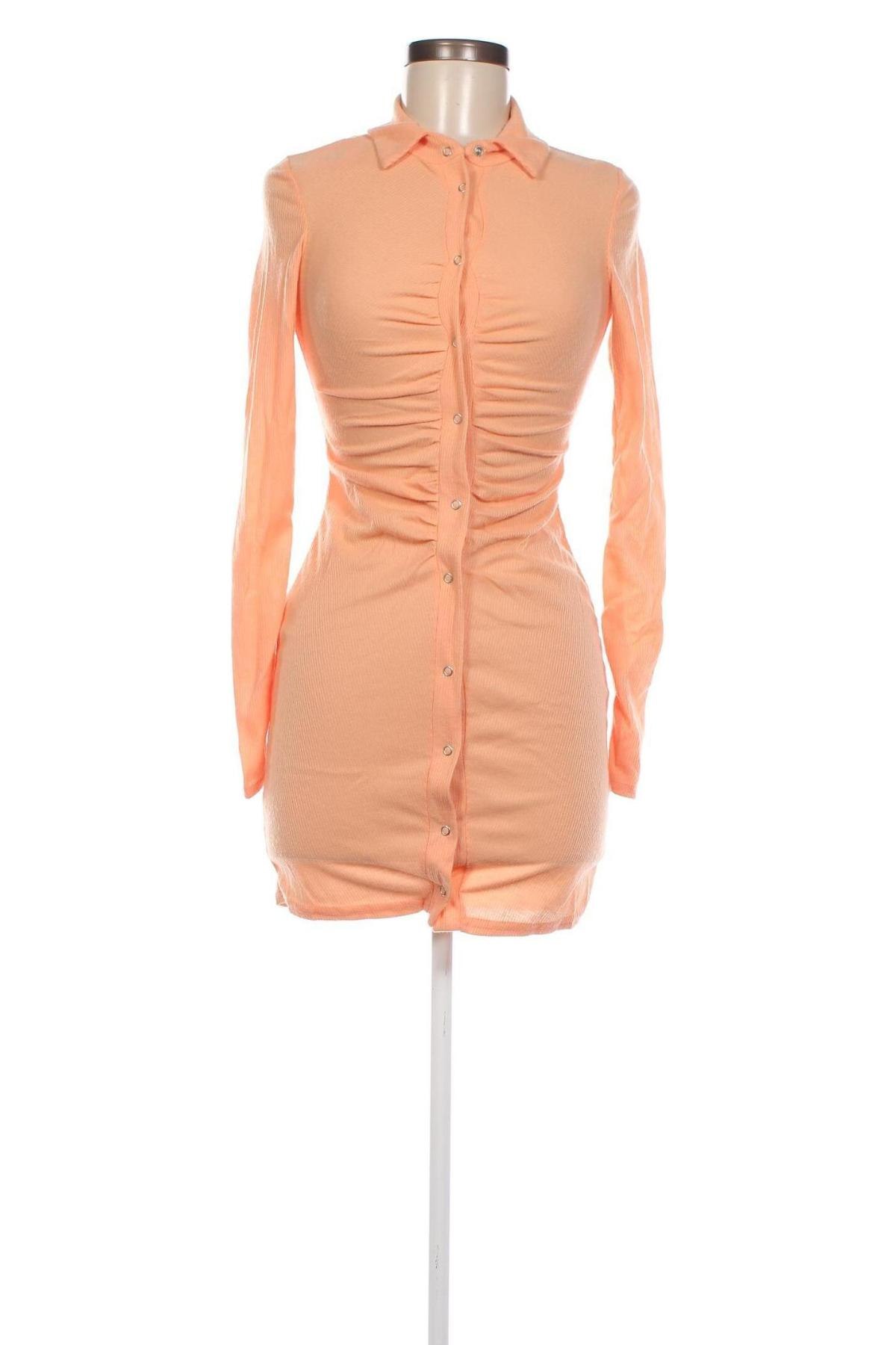 Kleid Missy Empire, Größe XS, Farbe Orange, Preis 4,50 €