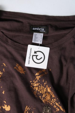 Damen Shirt Ambria, Größe M, Farbe Braun, Preis € 4,99