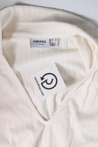 Дамска блуза Aware by Vero Moda, Размер XS, Цвят Бял, Цена 18,99 лв.