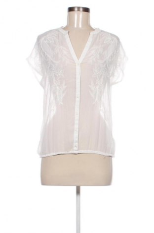 Damen Shirt Bershka, Größe S, Farbe Weiß, Preis 6,99 €