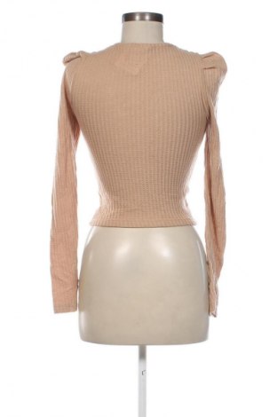 Damen Shirt Bershka, Größe XS, Farbe Beige, Preis € 3,99