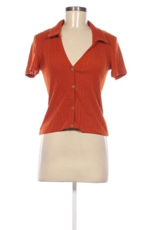 Damen Shirt Bershka, Größe L, Farbe Orange, Preis 8,99 €