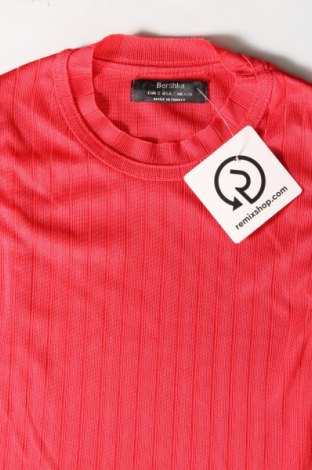 Damen Shirt Bershka, Größe S, Farbe Rot, Preis 4,49 €