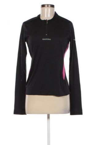 Damen Shirt Diadora, Größe L, Farbe Schwarz, Preis 19,49 €