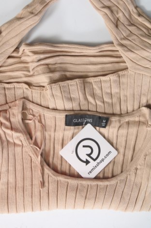 Damen Shirt Glassons, Größe M, Farbe Beige, Preis € 4,99