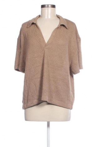 Damen Shirt H&M, Größe L, Farbe Beige, Preis 6,49 €