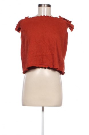 Damen Shirt Pull&Bear, Größe M, Farbe Orange, Preis 8,99 €