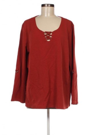 Damen Shirt Rockmans, Größe XXL, Farbe Rot, Preis € 23,99