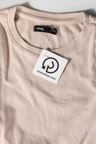 Damen Shirt Sinsay, Größe M, Farbe Beige, Preis € 10,00