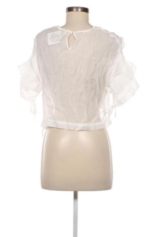 Damen Shirt Stradivarius, Größe L, Farbe Weiß, Preis € 6,99