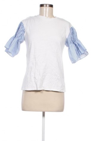 Damen Shirt Stradivarius, Größe S, Farbe Weiß, Preis 8,99 €