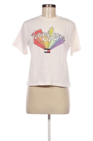Дамска блуза Tommy Jeans, Размер XS, Цвят Екрю, Цена 152,99 лв.