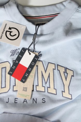 Дамска блуза Tommy Jeans, Размер S, Цвят Син, Цена 165,49 лв.