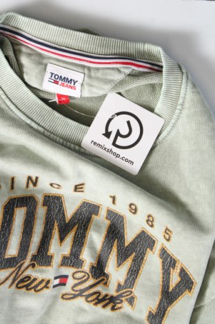 Γυναικεία μπλούζα Tommy Jeans, Μέγεθος M, Χρώμα Πράσινο, Τιμή 60,49 €