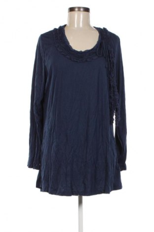 Damen Shirt Via Appia, Größe L, Farbe Blau, Preis € 23,99