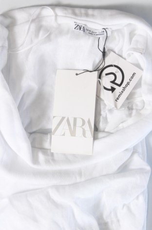 Γυναικεία μπλούζα Zara, Μέγεθος M, Χρώμα Λευκό, Τιμή 12,99 €