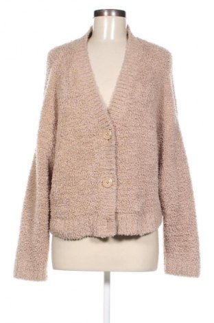 Damen Strickjacke H&M, Größe L, Farbe Beige, Preis 6,99 €