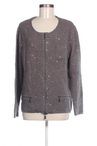 Damen Strickjacke Monari, Größe XL, Farbe Grau, Preis 43,29 €