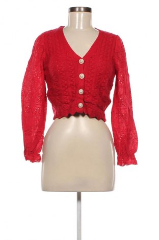 Damen Strickjacke SHEIN, Größe M, Farbe Rot, Preis € 10,49