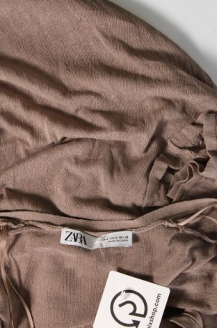 Damen Strickjacke Zara, Größe S, Farbe Braun, Preis € 7,99