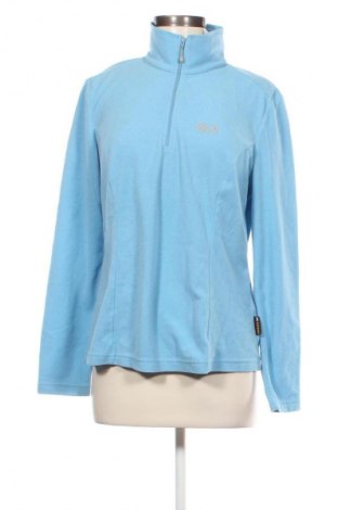 Damen Fleece Shirt Jack Wolfskin, Größe L, Farbe Blau, Preis 13,99 €