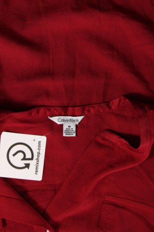 Damenbluse Calvin Klein, Größe M, Farbe Rot, Preis € 21,99