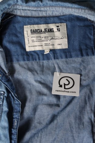 Γυναικείο πουκάμισο Garcia Jeans, Μέγεθος M, Χρώμα Μπλέ, Τιμή 9,99 €