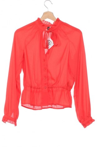 Damenbluse H&M Divided, Größe XXS, Farbe Rot, Preis 7,49 €