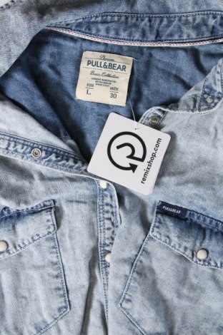 Dámská košile  Pull&Bear, Velikost L, Barva Modrá, Cena  399,00 Kč