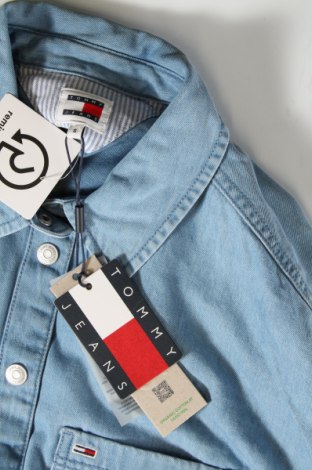 Γυναικείο πουκάμισο Tommy Jeans, Μέγεθος S, Χρώμα Μπλέ, Τιμή 56,99 €