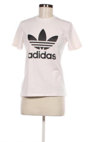 Γυναικείο t-shirt Adidas Originals, Μέγεθος S, Χρώμα Λευκό, Τιμή 8,79 €