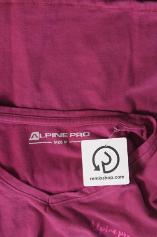 Γυναικείο t-shirt Alpine Pro, Μέγεθος M, Χρώμα Βιολετί, Τιμή 4,99 €