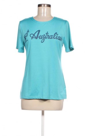 Damen T-Shirt Australian, Größe M, Farbe Blau, Preis 4,49 €