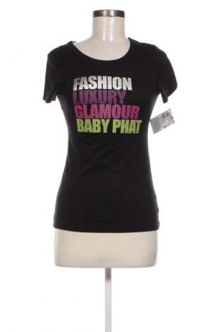 Damski T-shirt Baby Phat, Rozmiar S, Kolor Czarny, Cena 51,99 zł