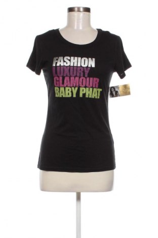 Damski T-shirt Baby Phat, Rozmiar M, Kolor Czarny, Cena 51,99 zł