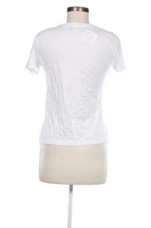 Γυναικείο t-shirt Bershka, Μέγεθος S, Χρώμα Λευκό, Τιμή 4,49 €