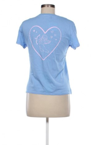 Damen T-Shirt Bershka, Größe S, Farbe Blau, Preis 9,57 €