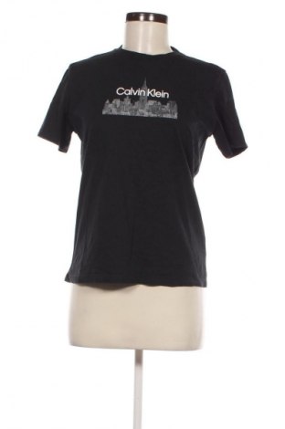 Damski T-shirt Calvin Klein, Rozmiar S, Kolor Czarny, Cena 76,40 zł