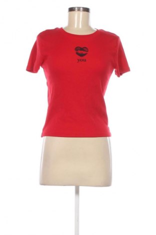 Damen T-Shirt Cropp, Größe L, Farbe Rot, Preis € 13,99