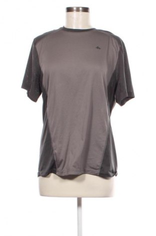 Γυναικείο t-shirt Decathlon, Μέγεθος L, Χρώμα Γκρί, Τιμή 3,99 €