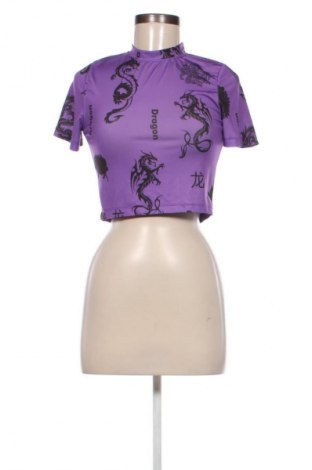 Damen T-Shirt Dragon, Größe L, Farbe Lila, Preis 10,49 €