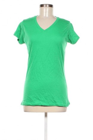 Damen T-Shirt Gildan, Größe M, Farbe Grün, Preis 2,99 €