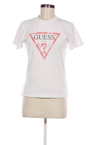 Γυναικείο t-shirt Guess, Μέγεθος S, Χρώμα Λευκό, Τιμή 10,29 €