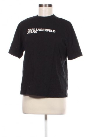 Γυναικείο t-shirt Karl Lagerfeld, Μέγεθος M, Χρώμα Μαύρο, Τιμή 65,79 €