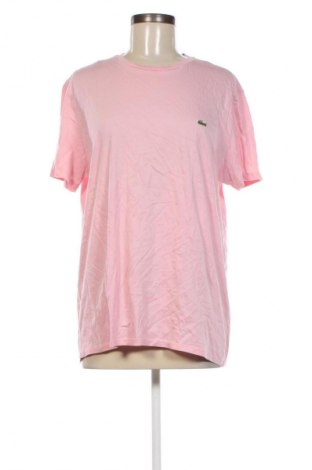 Damen T-Shirt Lacoste, Größe XL, Farbe Rosa, Preis 25,99 €