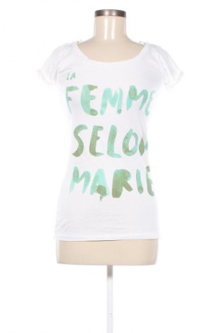 Tricou de femei Maison Scotch, Mărime M, Culoare Alb, Preț 52,99 Lei