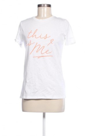 Γυναικείο t-shirt New Look, Μέγεθος S, Χρώμα Λευκό, Τιμή 4,99 €